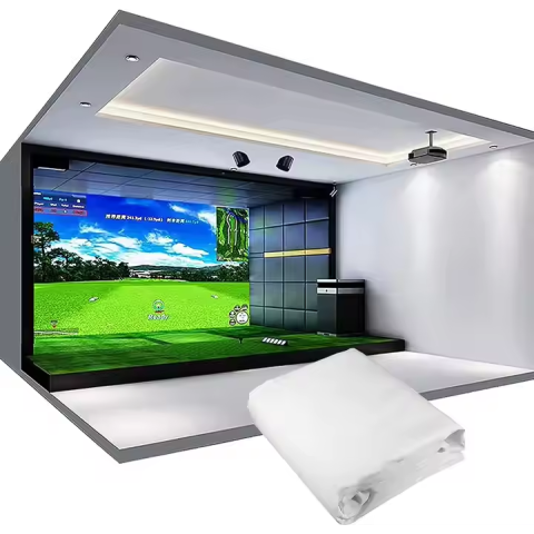 Golf Impac Screen - Màn chiếu phòng golf 3D, Bạt màn hình golf 3D- Luxury Type